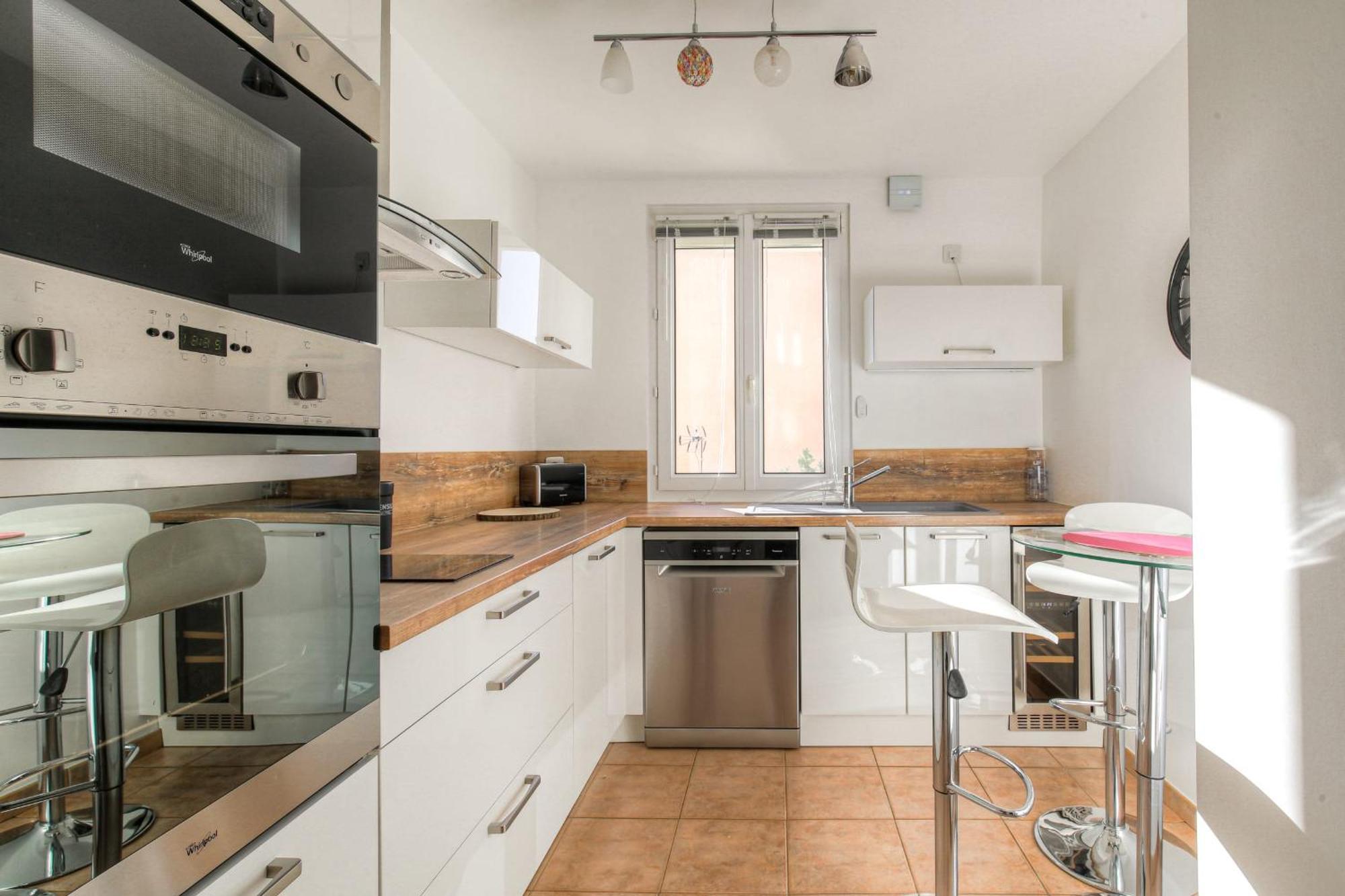 Le Spacieux Ideal Sejour Pro Ou Week-end Famille Appartement Vénissieux